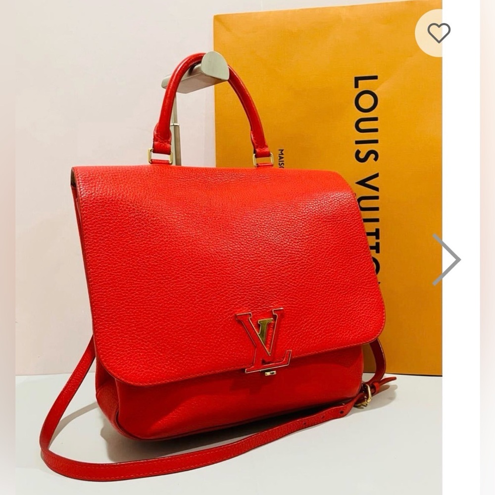 LOUIS VUITTON
Coquelicot Taurillon Leather Volta Bag